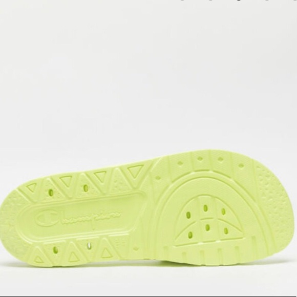 Champion Men’s Hydro C Side Sandals Neon - Picture 7 of 9